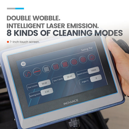 SFX 300W/ 500W Handheld Portable Laser Cleaner Trolley–Type Rust Paint Removal for wood cleaning