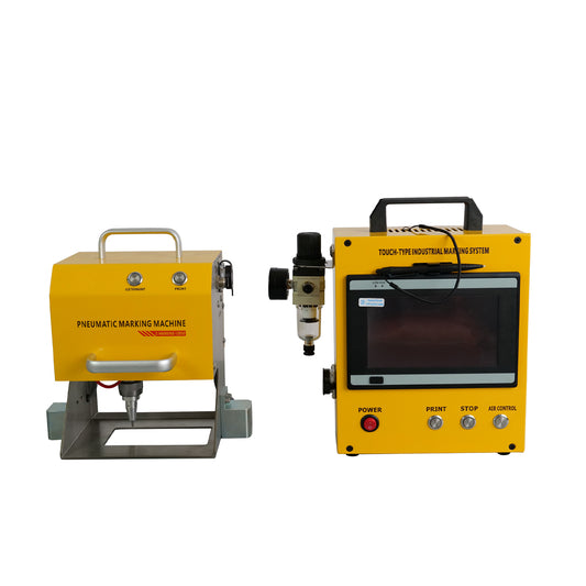 SFX Pneumatic Dot Peen Marking Machine 80*40/120*50/150*80mm Metal Dot Peen Engraving Machine