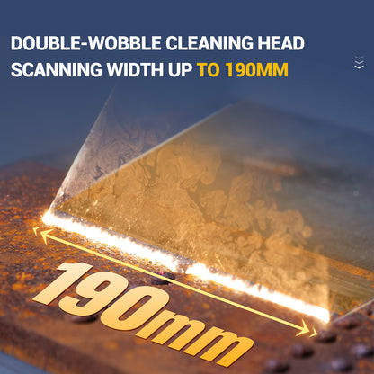 Demo Machine AGC-500 Air-Cooled Pulse Laser Cleaning Machine for Rust Paint Coating Removal