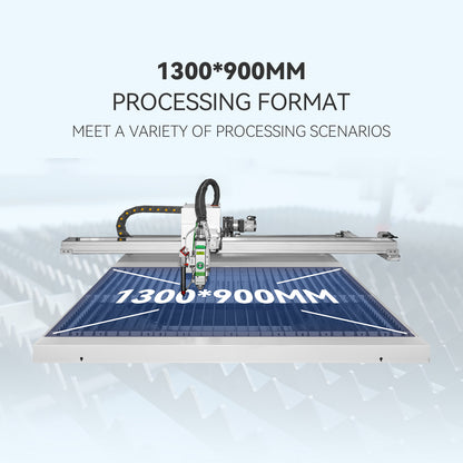 SFX Fiber & CO2 Integrated Cutting Machine SFX-1390FC 130/150/180W Laser Cutter With 1300*900mm Working Area