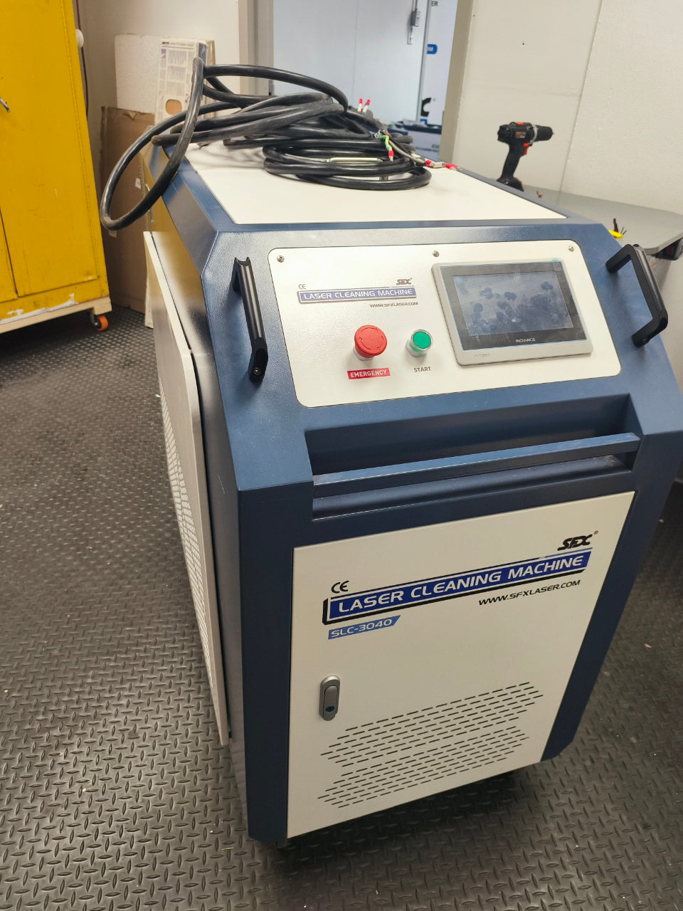 Láser portátil US SFX para eliminación de óxido (1500 W, 2000 W y 3000 W), limpiador láser para óxido, pintura, grafitis, recubrimiento, eliminador de aceite y función anticongelante.