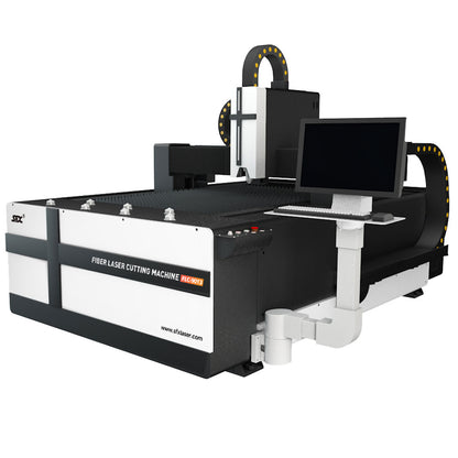 Fiber Laser Cutting Machine 1500W/ 2000W/ 3000W CNC Metal Cutter for Stainless Steel & Sheet Metal 900×1300mm Cutting Area