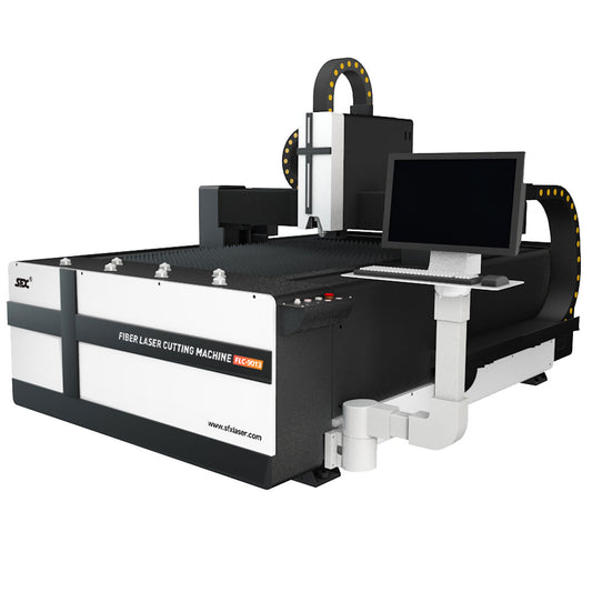 Fiber Laser Cutting Machine 1500W/ 2000W/ 3000W CNC Metal Cutter for Stainless Steel & Sheet Metal 900×1300mm Cutting Area
