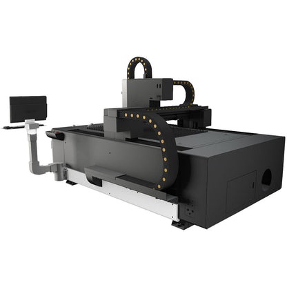 Fiber Laser Cutting Machine 1500W/ 2000W/ 3000W CNC Metal Cutter for Stainless Steel & Sheet Metal 900×1300mm Cutting Area