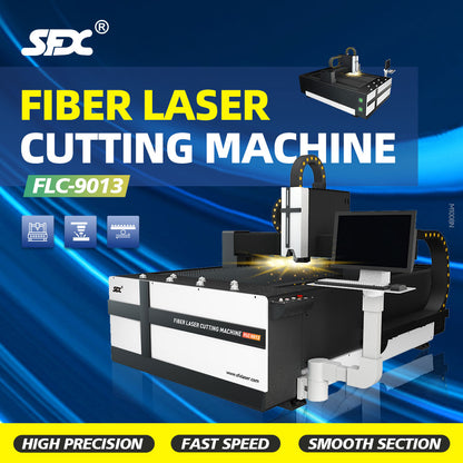 Fiber Laser Cutting Machine 1500W/ 2000W/ 3000W CNC Metal Cutter for Stainless Steel & Sheet Metal 900×1300mm Cutting Area
