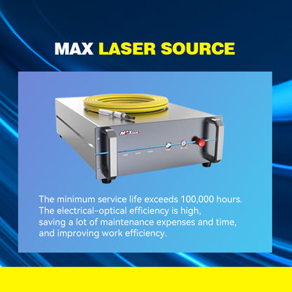 Fiber Laser Cutting Machine 1500W/ 2000W/ 3000W CNC Metal Cutter for Stainless Steel & Sheet Metal 900×1300mm Cutting Area