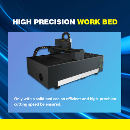 Fiber Laser Cutting Machine 1500W/ 2000W/ 3000W CNC Metal Cutter for Stainless Steel & Sheet Metal 900×1300mm Cutting Area