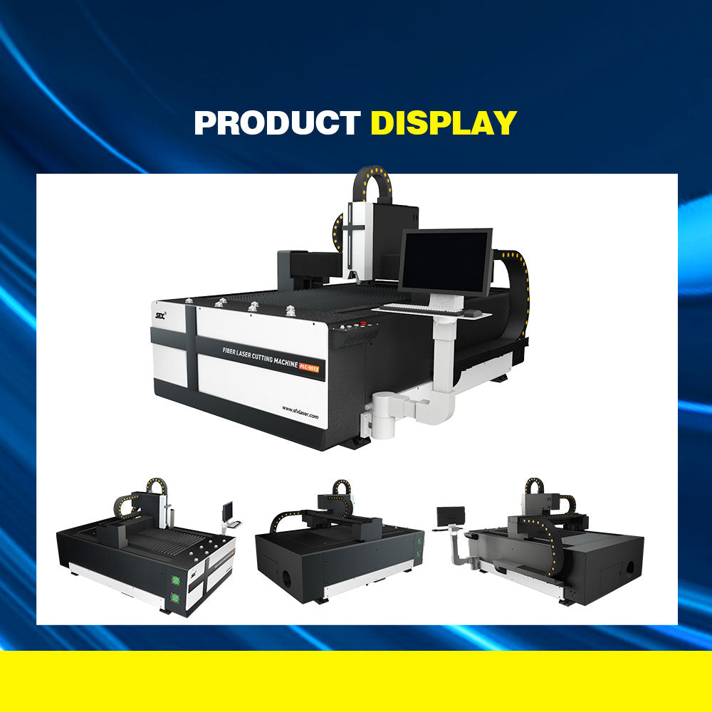 Fiber Laser Cutting Machine 1500W/ 2000W/ 3000W CNC Metal Cutter for Stainless Steel & Sheet Metal 900×1300mm Cutting Area