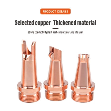 5pcs Nozzles of Laser Welding Machine Laser Welding Nozzle Thread Diameter M16 for Fiber Laser Welder