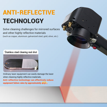 Máquina de limpieza láser pulsada refrigerada por aire SFX APC de 300 W/500 W, decapadora láser para madera, herramienta para eliminar pintura, óxido y recubrimiento.