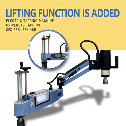 110V/220V M12-M48 SFX-M48R Electrical Tapper Machine Universal Tapping Machine