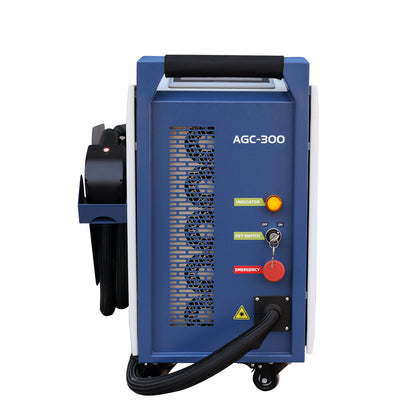 US Stock SFX Air-Cooled Pulse Laser Cleaning Machine AGC 300W 500W Laser Cleaner Rust Paint Varnish Coating Removal for Metal and Stone