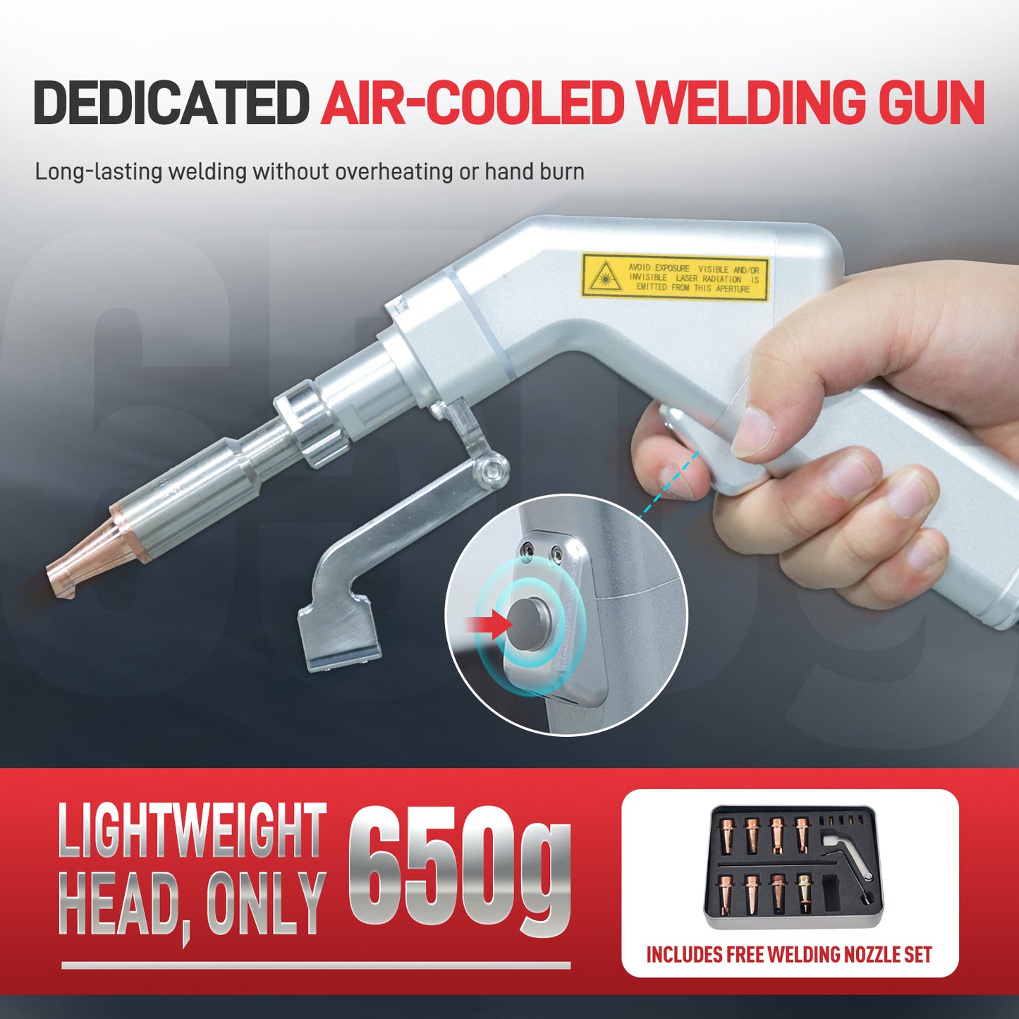 SFX 1400W Portable Laser Welding Machine 3 in 1 Integrated Handheld Laser Welder