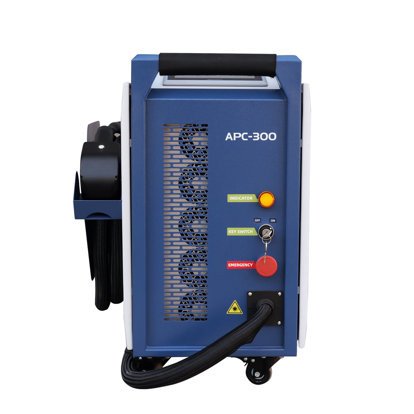 SFX APC 300W/ 500W Air-Cooled Pulsed Laser Cleaning Machine Laser Wood Stripping machine Paint Rust Plating Coating Removal Tool