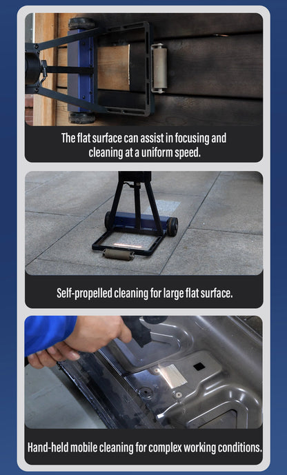 SFX Air-Cooled Pulse Laser Cleaning Machine AGC 300W 500W Laser Cleaner Rust Paint Varnish Coating Removal for Metal Wood and Stone