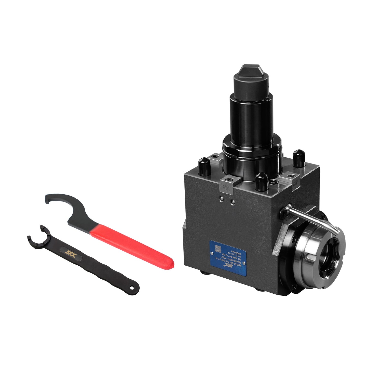 SFX Laser BMT55 0° and 90° Driven Tool Holder Power Tool Holder Internal Clamping for Doosan CNC Turning Center