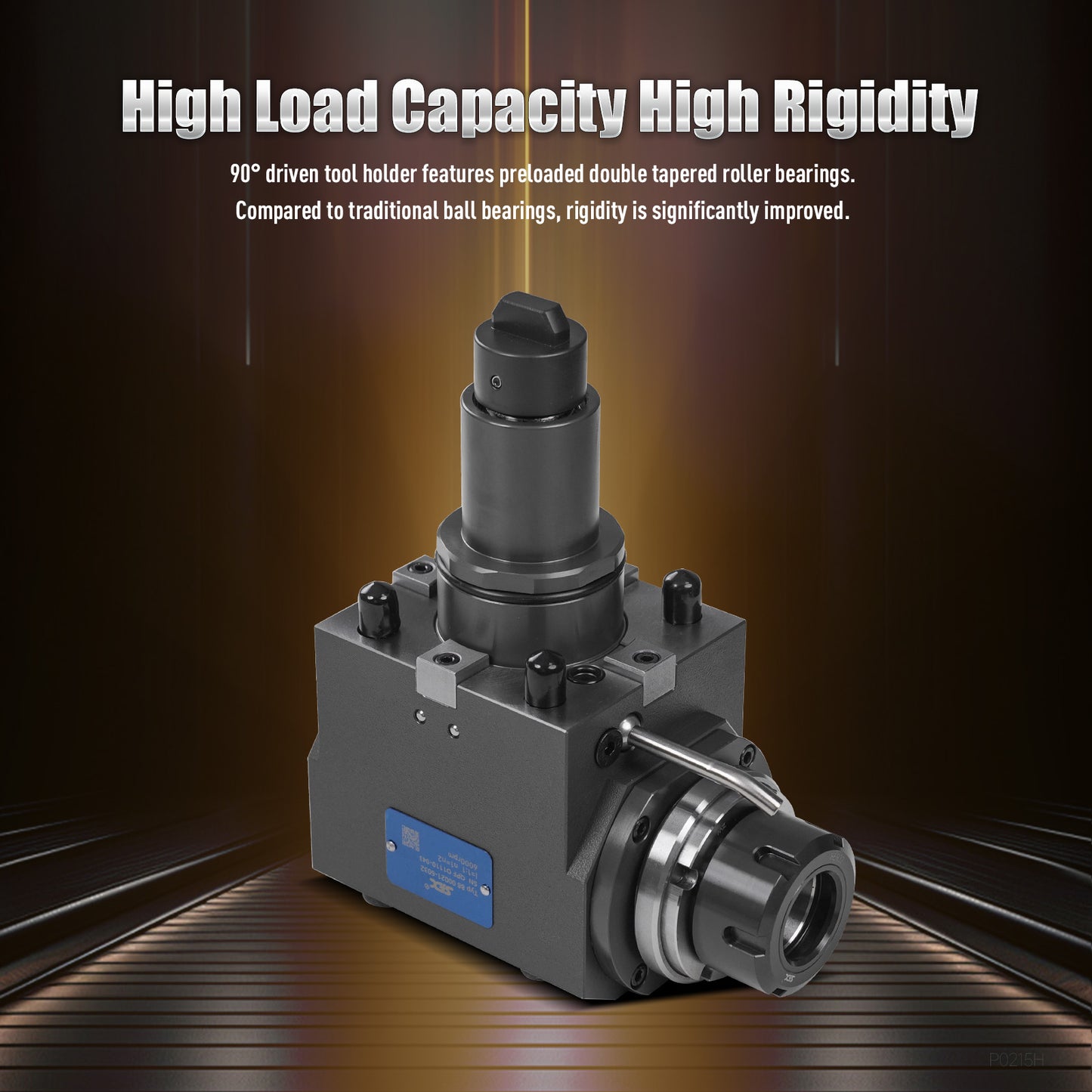 Portaherramientas accionado axial y radial BMT45 Portaherramientas de sujeción externa con motor