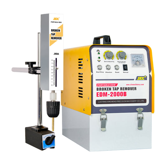 USA Stock SFX EDM-2000B Portable EDM Machine for Extracting M2-M30 Broken Screws Taps Drills Removal