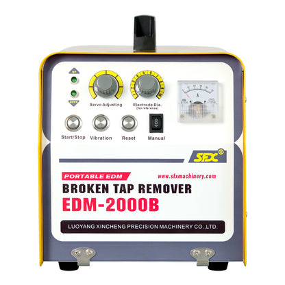 USA Stock SFX EDM-2000B Portable EDM Machine for Extracting M2-M30 Broken Screws Taps Drills Removal