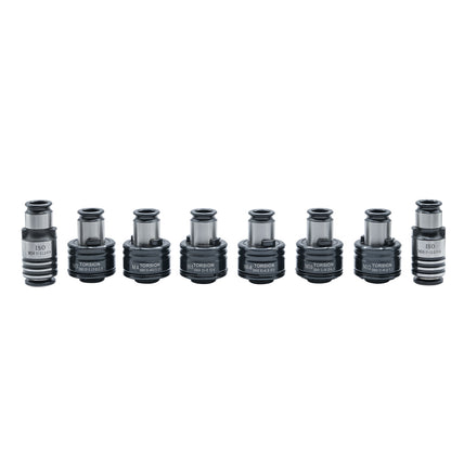 GT12 ISO Collets 8pcs Tapping Collets Chuck GT12 Tapping Adapters for M16R Tapping Machine M3 M4 M5 M6-M8 M10 M12 M14 M16