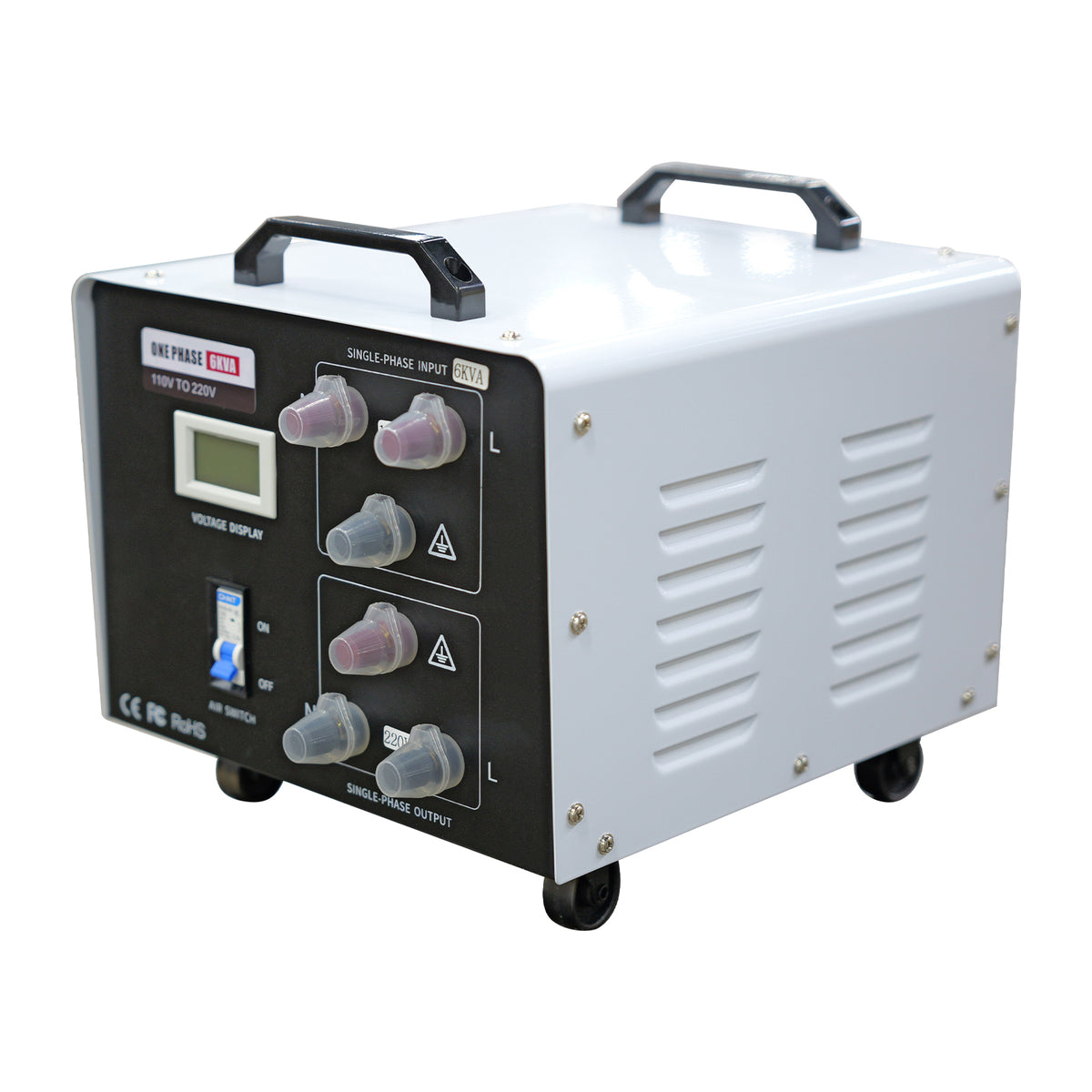 US Stock Used Single phase 110V to 220V Transformer 8kW Transformer for Laser Cleaning Machine or Laser Welding Machine