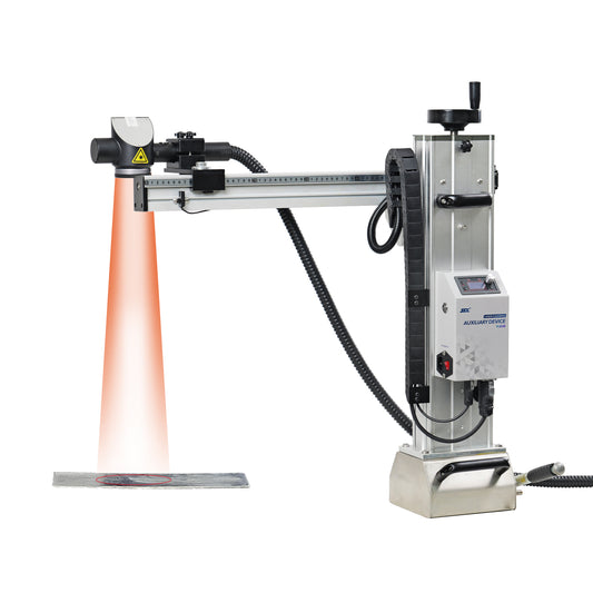 Laser Cleaning Auxiliary Device for Fiber Laser Cleaner Laser Rust Removal 60°Angle Adjustable 9 Cleaning Modes Automatic Cleaning Even Cleaning