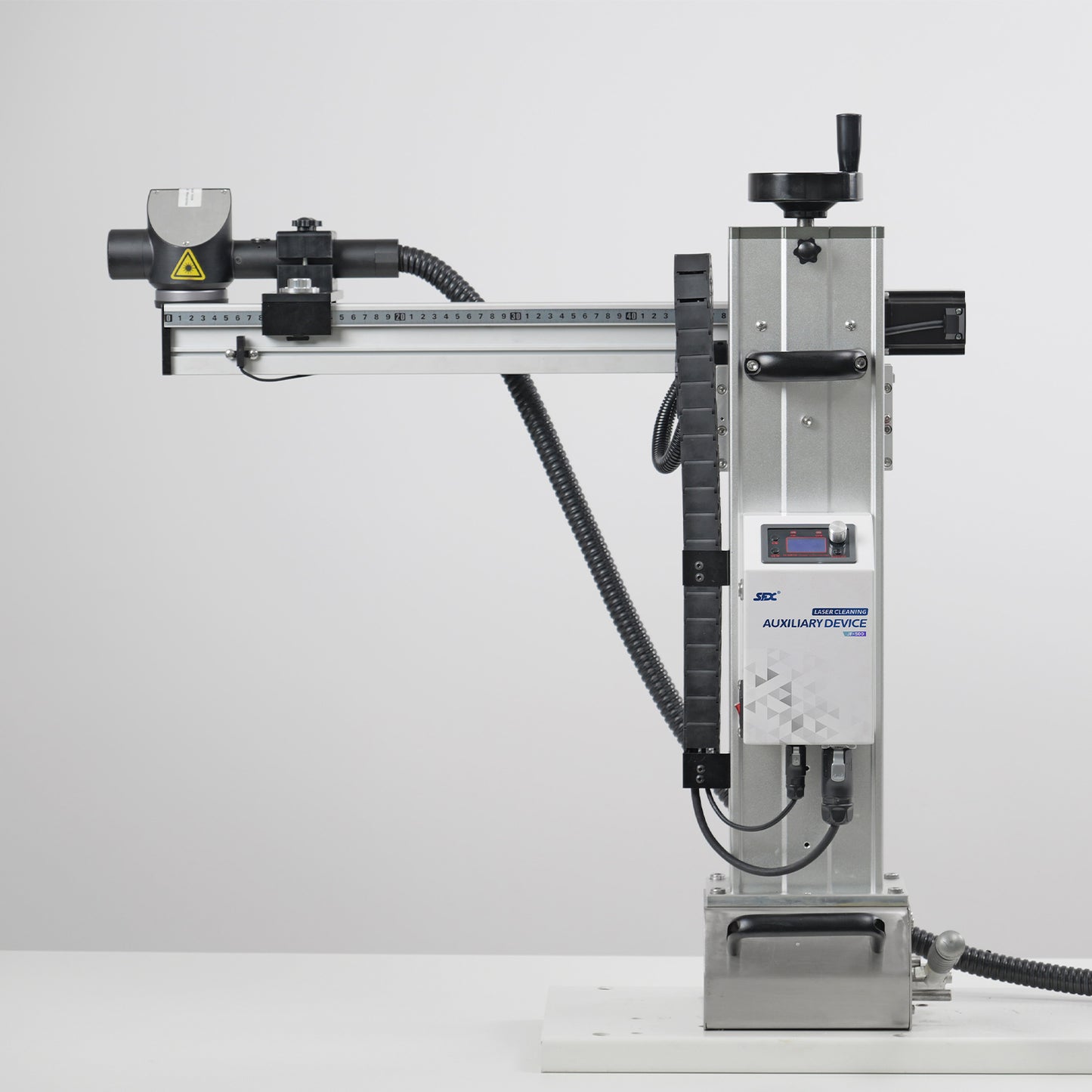 Laser Cleaning Auxiliary Device for Fiber Laser Cleaner Laser Rust Removal 60°Angle Adjustable 9 Cleaning Modes Automatic Cleaning Even Cleaning