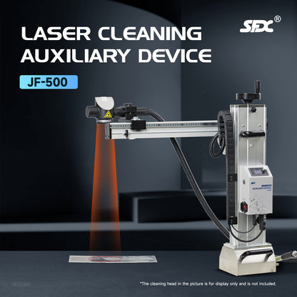 Laser Cleaning Auxiliary Device for Fiber Laser Cleaner Laser Rust Removal 60°Angle Adjustable 9 Cleaning Modes Automatic Cleaning Even Cleaning