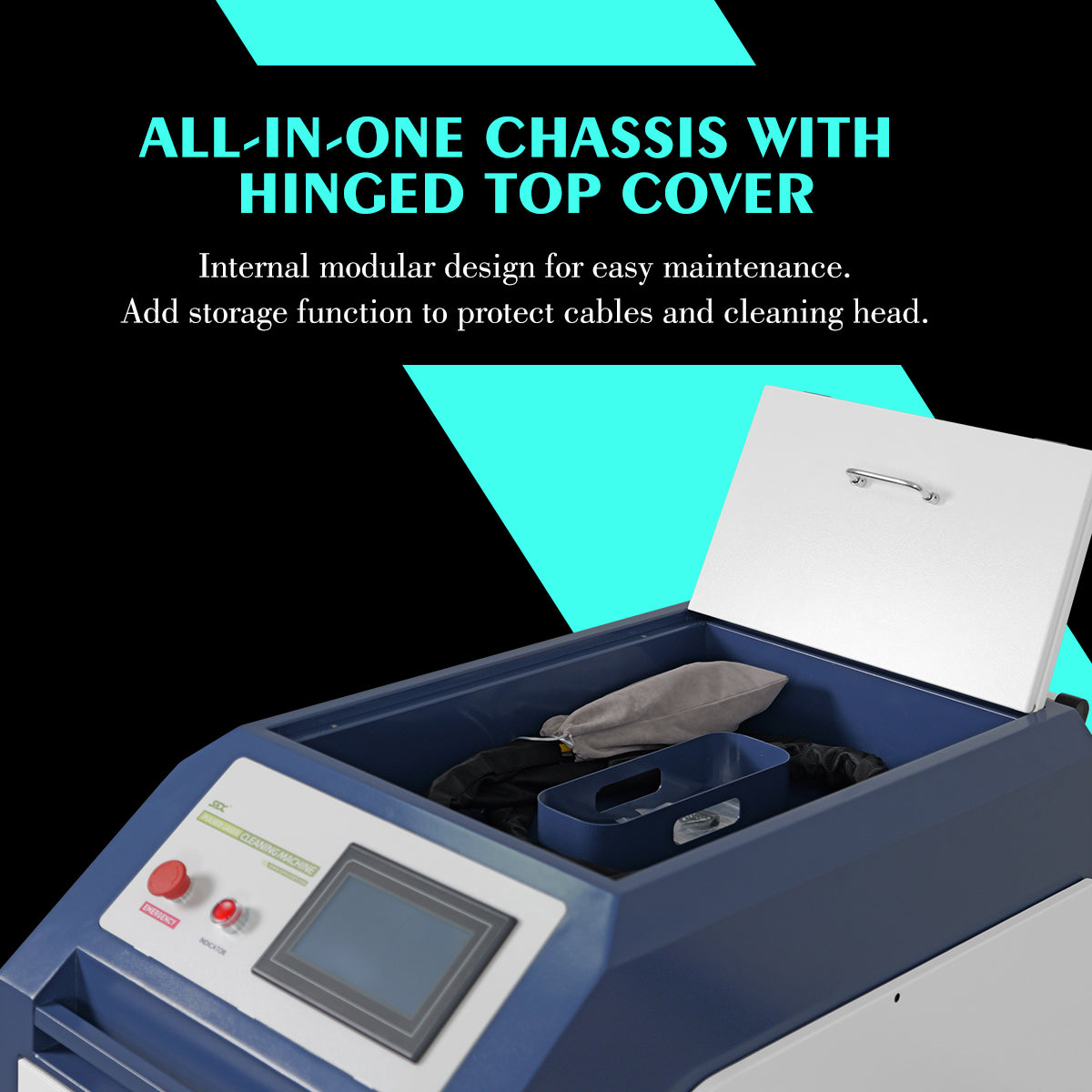 300/500/1000W SFX Laser Cleaner Machine Pulse Laser Cleaning Machine System for Wood Mold Coating