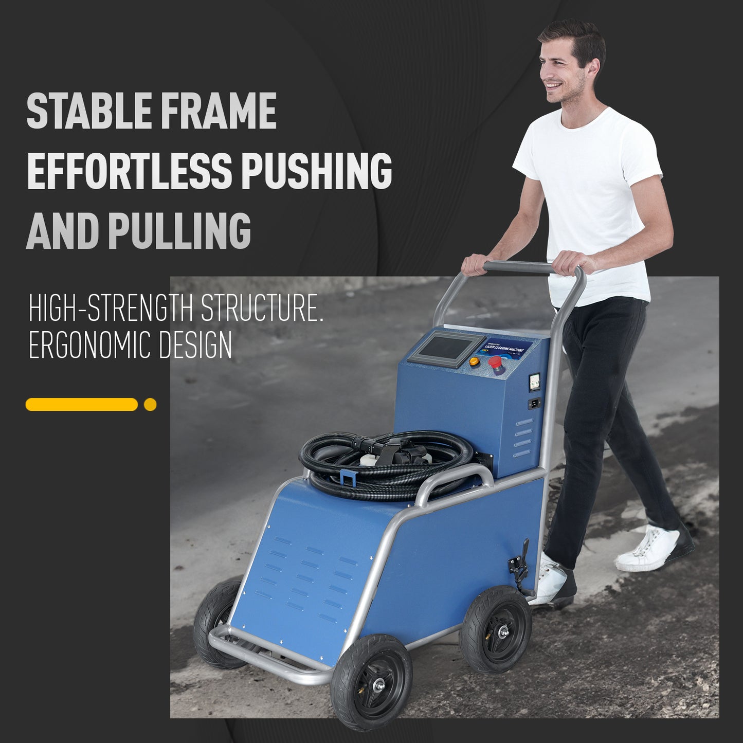 SFX Laser CGC-300 Pulse Laser Cleaner 300 Watt Pulse Laser Cleaning Machine for Metal handheld laser cleaner