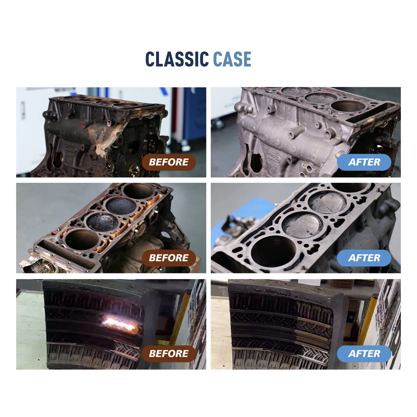 Máquina de limpieza láser integrada SFX Laser BLC-2000, 90% nueva, con eliminación de óxido y tecnología anticongelante.