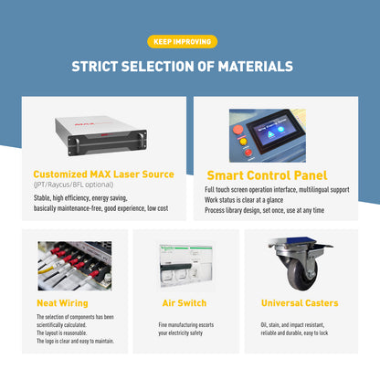 Máquina de limpieza láser integrada SFX Laser BLC-2000, 90% nueva, con eliminación de óxido y tecnología anticongelante.