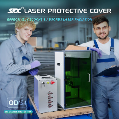 SFX Laser Protective Cover 360° Protection Effectively Blocks Laser Radiation for SFX Laser Engraver