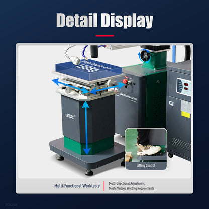 SFX 200W Mold Laser Welding Machine LJW-200 for High Precision Mold Repair