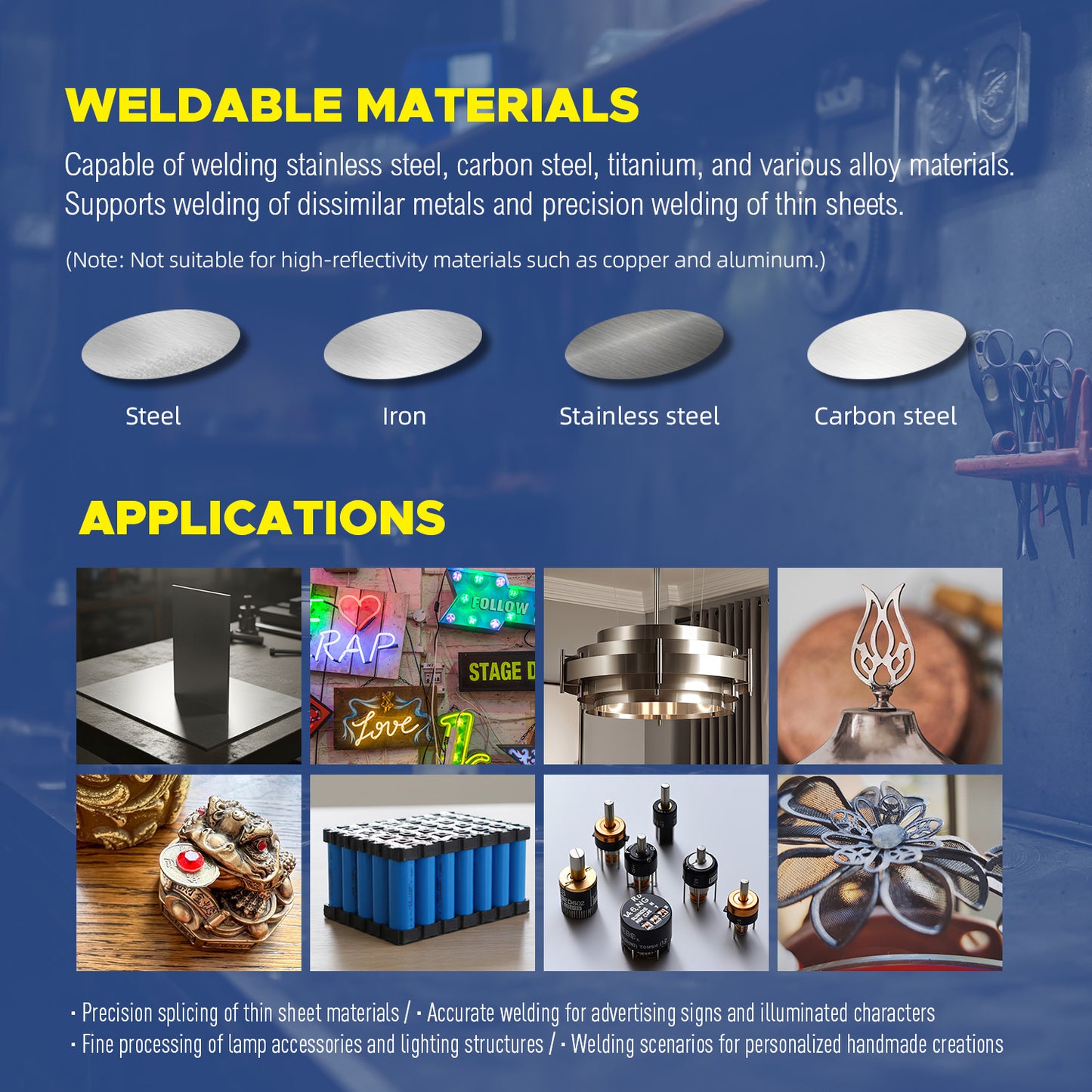 SFX Laser Portable Laser Spot Welder – 300W Precision Thin-Sheet Welding Machine 0.1-1.5mm