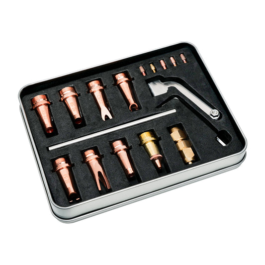 9Pcs Laser Welding Nozzles Welding Kit for SFX Air Cooled Laser Welding Machine