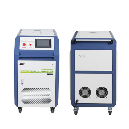 Máquina limpiadora láser SFX de 500/1000 W, sistema de limpieza láser de pulsos para recubrimiento de moldes de madera