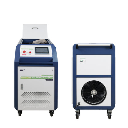 Máquina limpiadora láser SFX de 500/1000 W, sistema de limpieza láser de pulsos para recubrimiento de moldes de madera