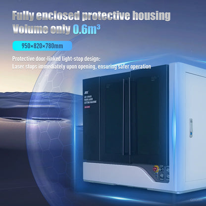 SFX-2030 Air-cooled Precision Fiber Laser Cutting Machine 1200W Laser Cutter for Precision Metal Cutting