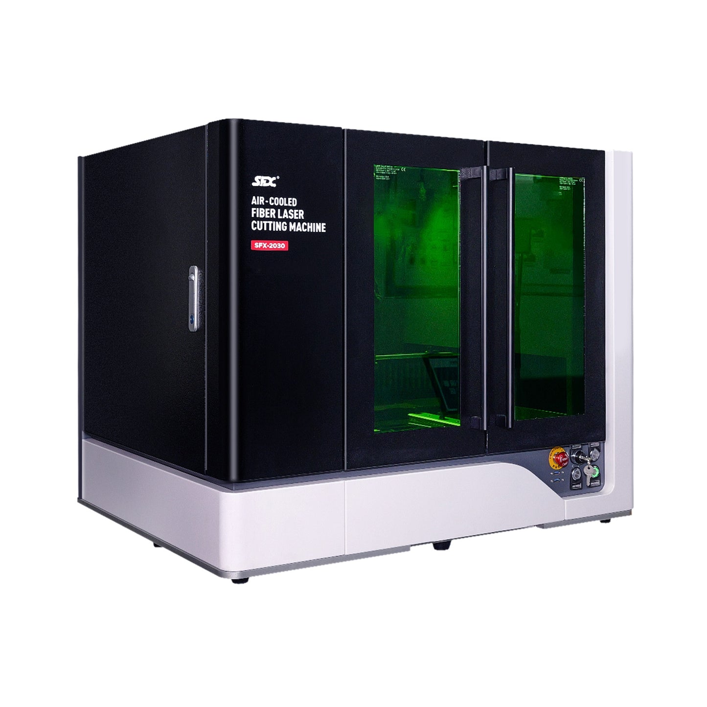 SFX-2030 Air-cooled Precision Fiber Laser Cutting Machine 1200W Laser Cutter for Precision Metal Cutting