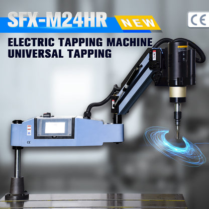 SFX M4-M20 Tap Collets 1180mm Arm 360° Universal Tapping Machine Electric Tapper