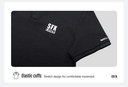 SFX Laser Branded Apparel Set Hat Polo Shirt and Vest for Industrial Use