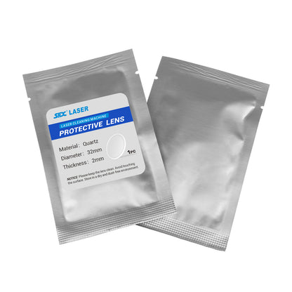 D32*2 Protective Lens for SFX Laser Rust Remover Machine 2000W/ 3000W Laser Cleaning Machine SLC-2030B/ 3040B