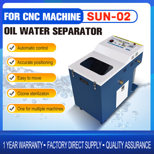 110V/220V SUN-02 CNC Oil Skimmer Water Separator For All Types CNC Machine