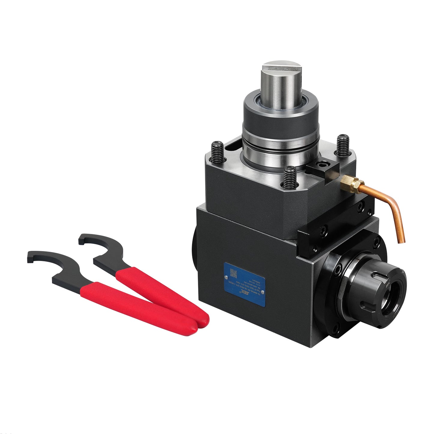 SFX TS BMT60 Radial and Axial CNC Lathe Driven Tool Holder External Clamping Live Tool Holder with ER32 Nuts