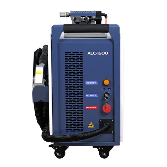 US Stock SFX 1500W Air-cooled Continuous Laser Cleaning Machine ALC-1500 for Rust Paint Oil Stains Graffiti Removal