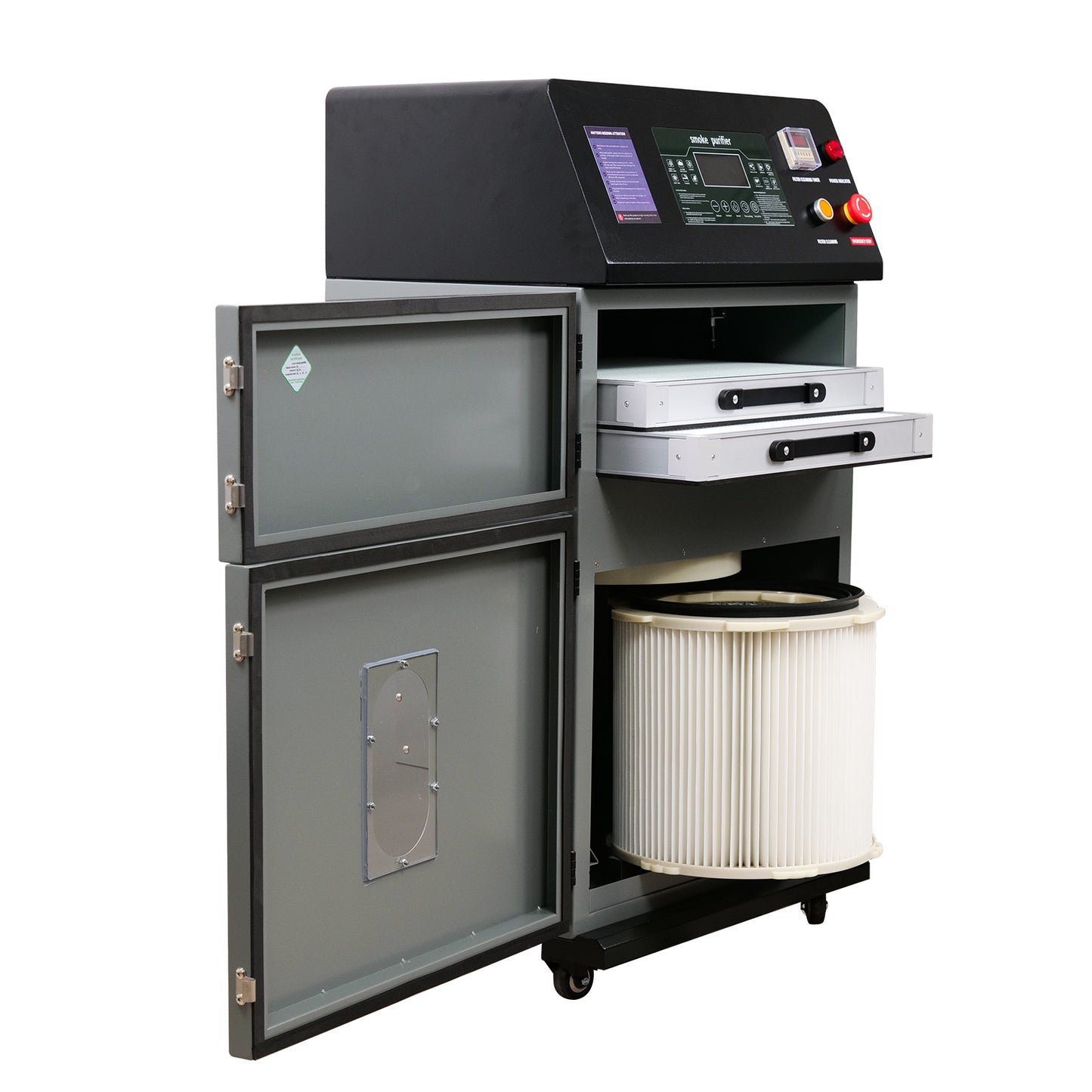 SFX 1200W Smoke Purifier for Laser Cleaning & Welding | 99.9% High-Efficiency Fume Extraction