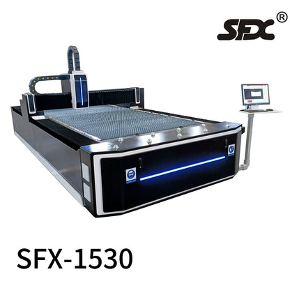SFX 1530 Fiber Laser Cutting Machine 3000W 6000W CNC Metal Laser Cutter 1500x3000mm High Precision