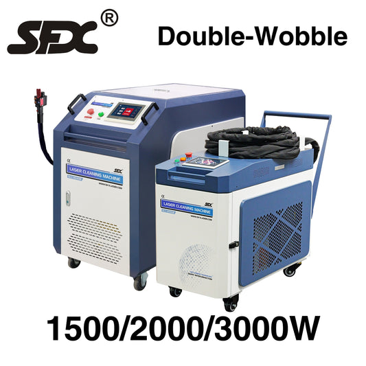 SFX 2000W/3000W Integrated Fiber Laser Cleaning Machine Laser Rust Oil Paint Remover