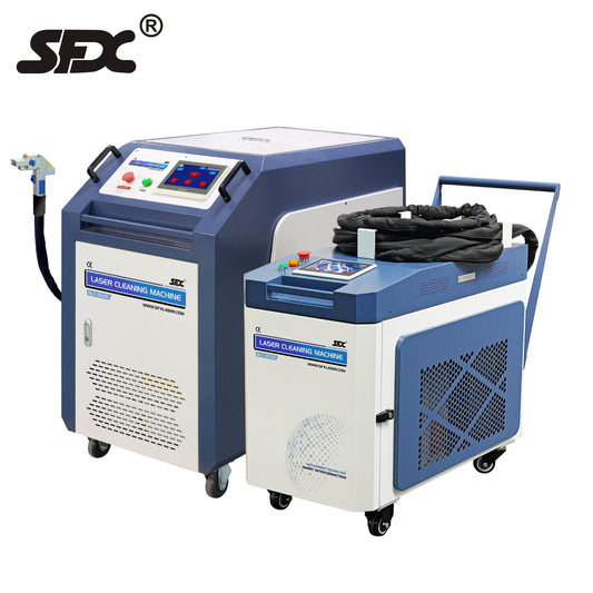 US SFX Laser Handheld Laser Rust Removal 1500W/2000W/3000W Laser Cleaner Rust Paint Graffiti Coating Oil Remover Anti-freeze Function